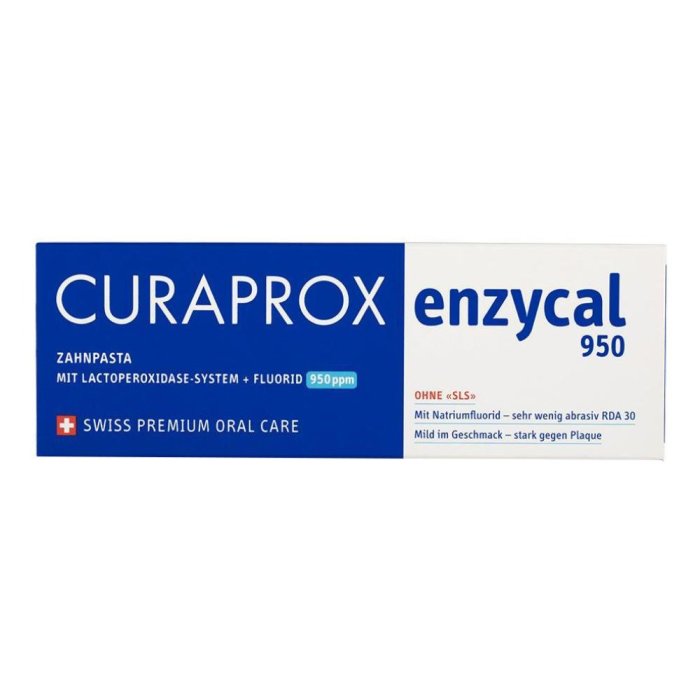 Curaprox Enzycal - 950 Dentifricio Extra Delicato Amico dello Smalto 75ml