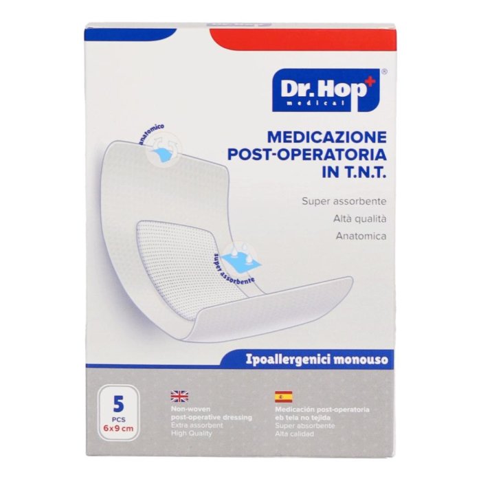 MEDICAZIONE TNT  9x 6cm DRHOP