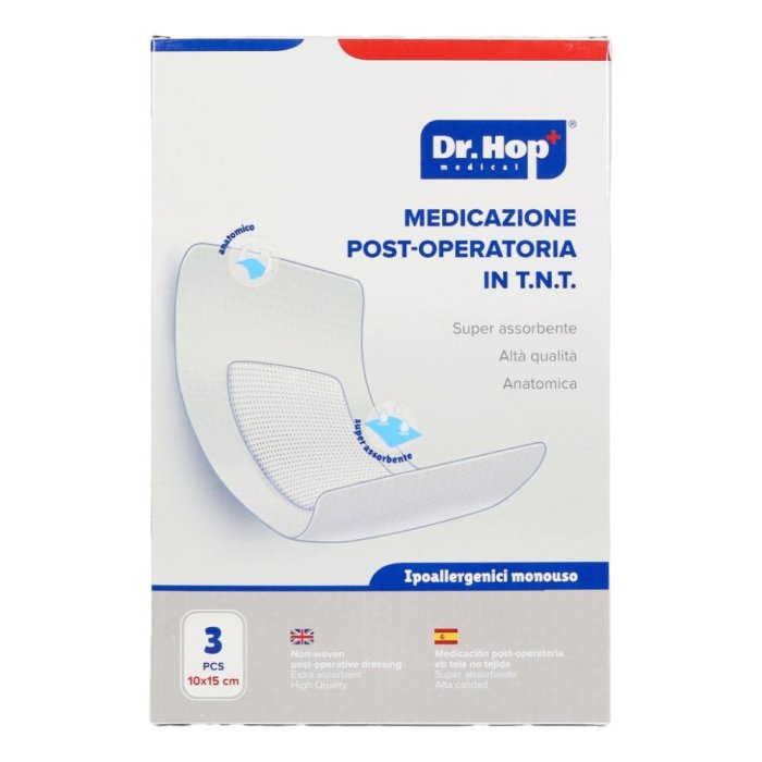 MEDICAZIONE TNT 10x15cm DRHOP