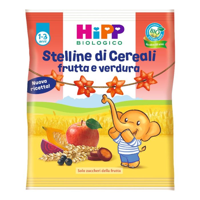 HiPP Stelline Di Cereali Alle Verdure 1-3 Anni 30g