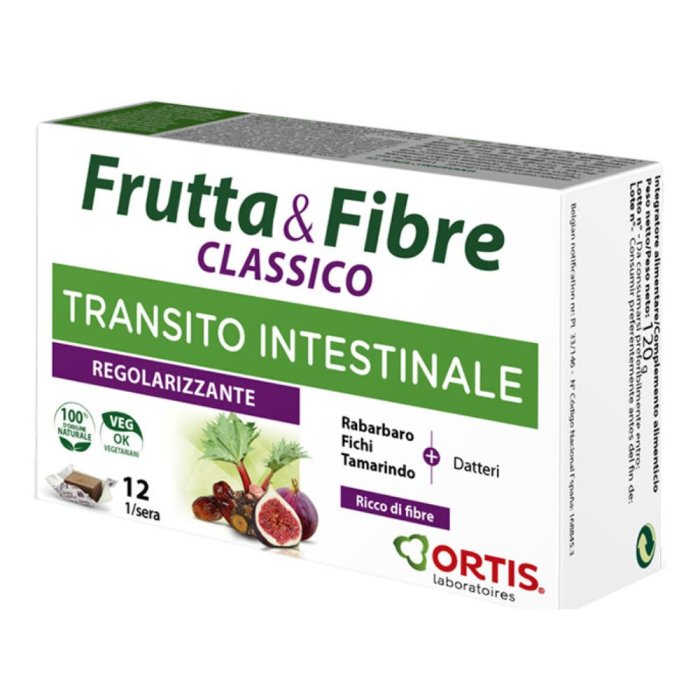 Ortis Laboratoires Pgmbh Frutta & Fibre Classico 12 Cubetti