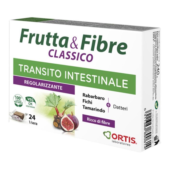 Ortis Laboratoires Pgmbh Frutta & Fibre Classico 24 Cubetti