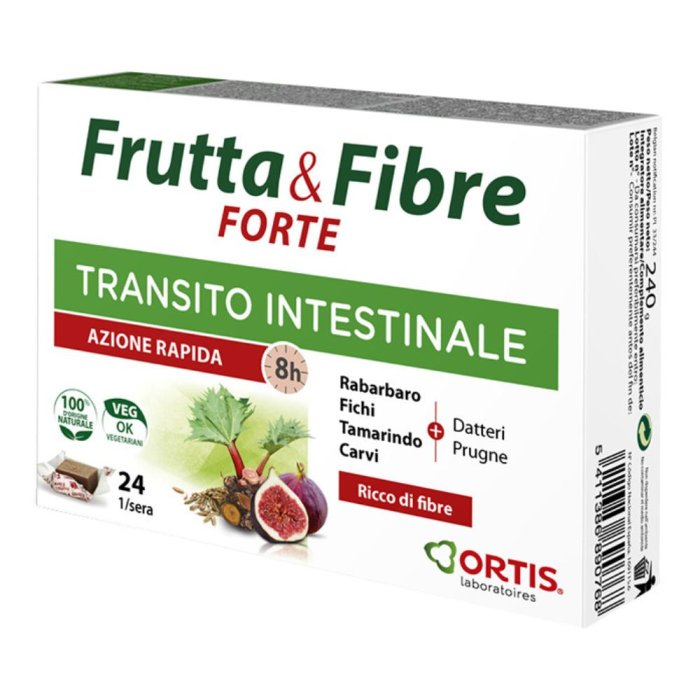Ortis Laboratoires Pgmbh Frutta & Fibre Forte 24 Cubetti