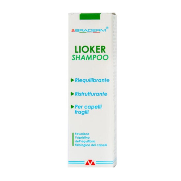 Braderm Lioker Shampoo 200 Ml