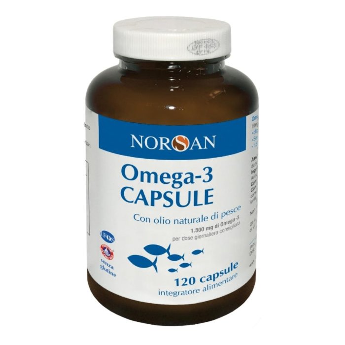 Norsan Omega 3 120 Capsule Integratore per il Cuore