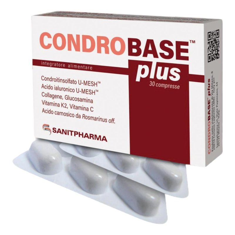 Condrobase Plus Integratore per tessuti connettivi 30 compresse Condrobase Plus Integratore per tessuti connettivi 30 compresse