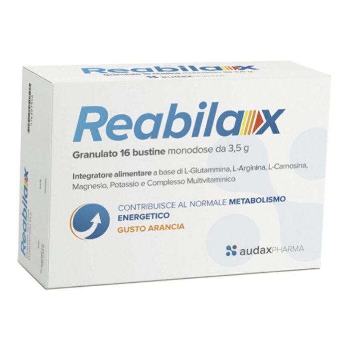 Reabilax 16 Bustine da 3,5 g Integratore per Regolarità e Benessere Intestinale