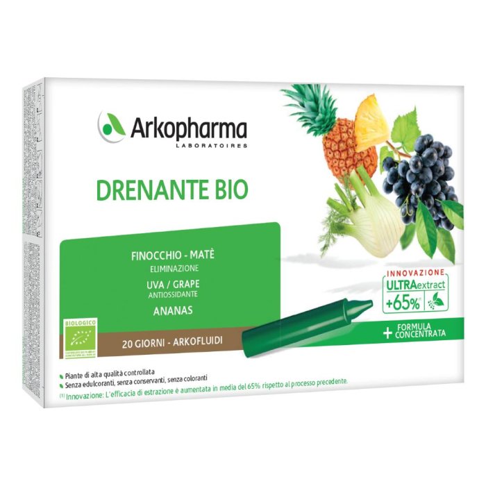 Arkofluidi drenante Bio 20 flaconcini
