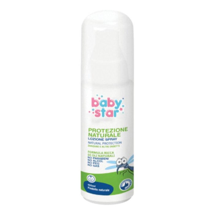 Baby Star Protezione Naturale Lozione Insetto-repellente Spray 100 ml