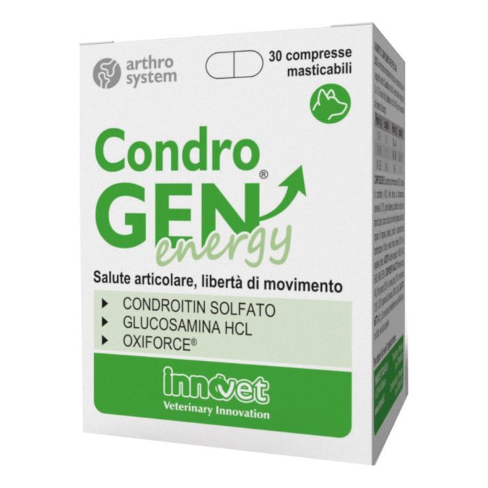 Innovet Italia Condrogen Energy 30 Compresse Masticabili