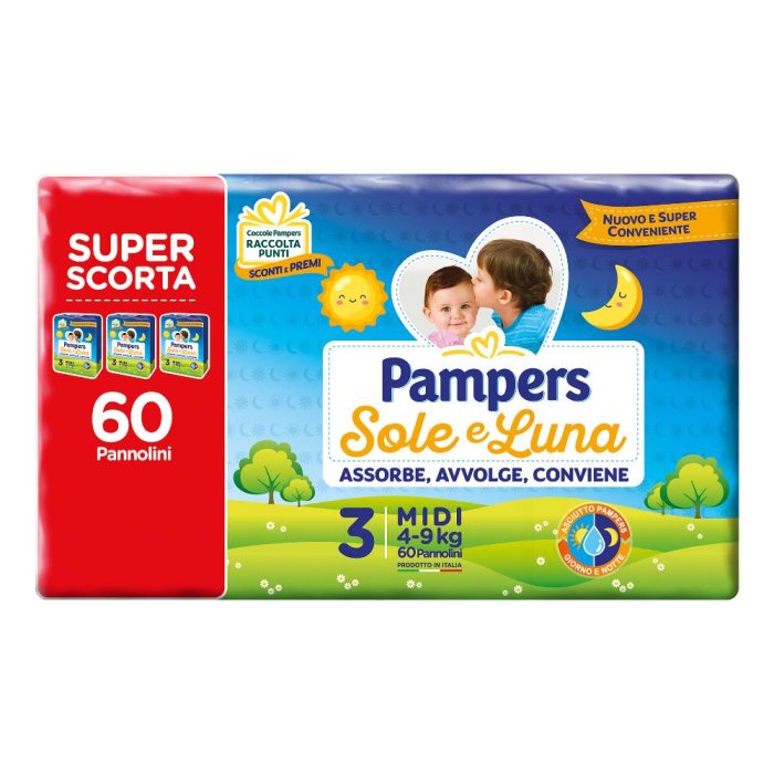 PAMPERS SOLE&LU TRIO MID 60 0071