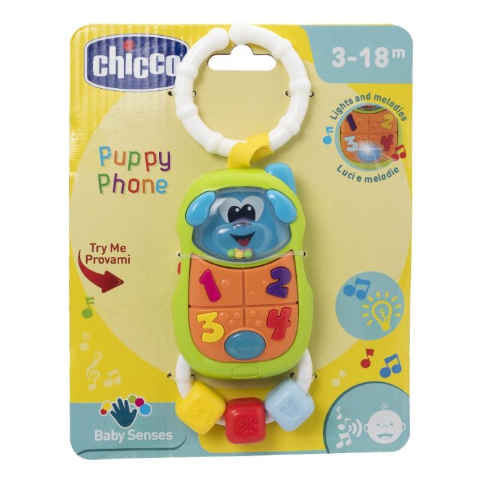 Chicco Gioco Trillino Telefono del Cucciolo 3-18M 1 Pezzo