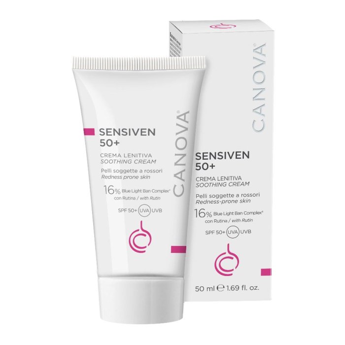 Canova Sensiven 50+ Crema lenitiva e solare 50ml