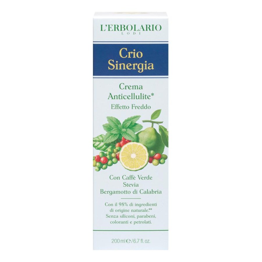 Crio Sinergia crema anticellulite - crema corpo effetto freddo contro gli inestetismi della cellulite