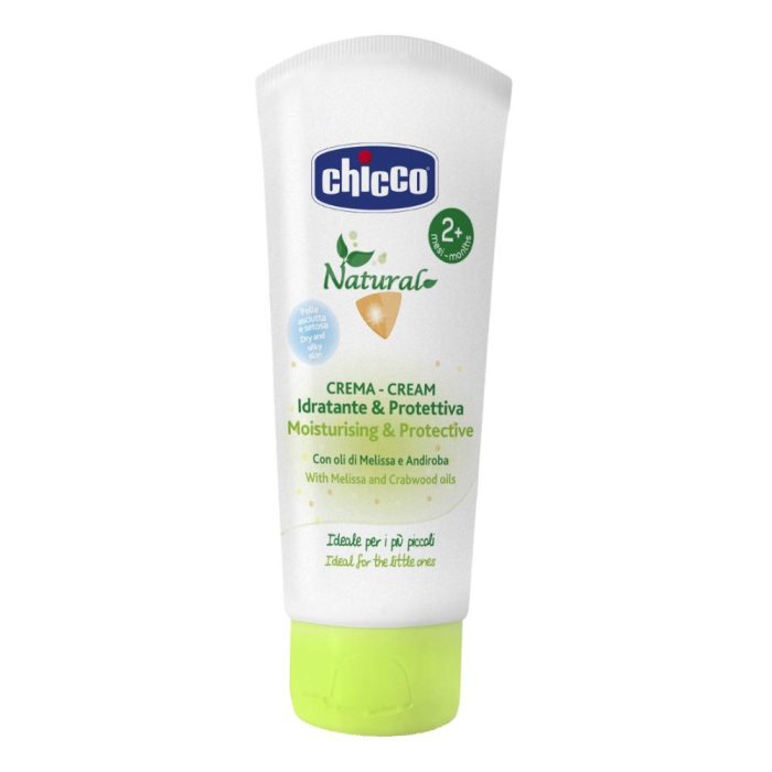 Chicco Zanza Natural Crema Idratante & Protettiva 100 ml
