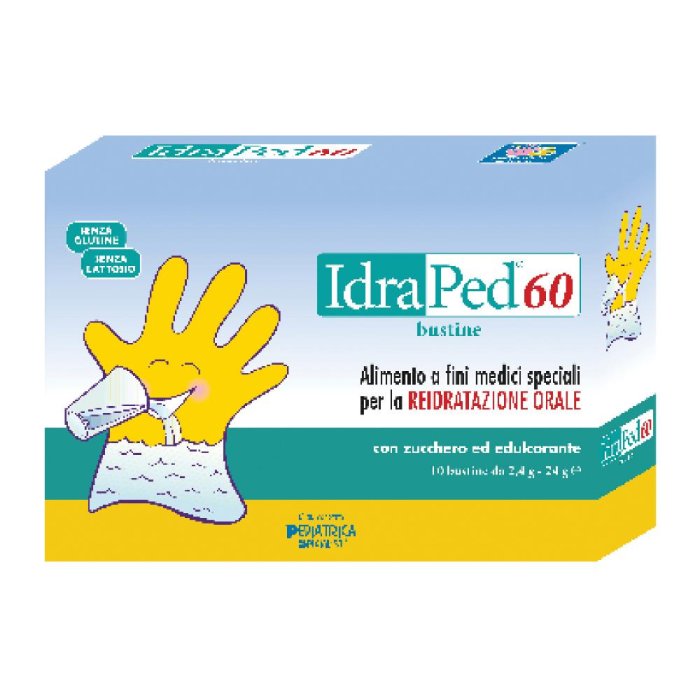 Idraped 60 Integratore Reidratante in Bustine Orali – Confezione da 10 Bustine
