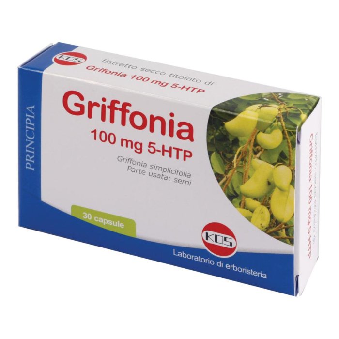 Kos Principia - Griffonia Estratto Secco Integratore Alimentare 30 capsule