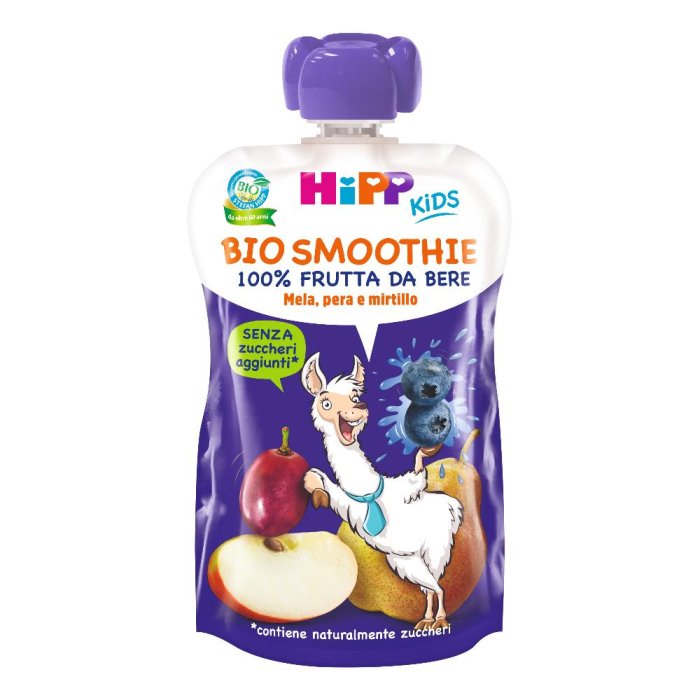 Hipp Smoothie - Frutta Da Bere Mela Pera E Mirtillo 120 ml