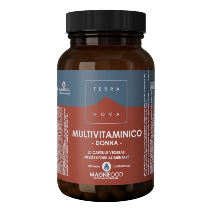 Terranova Vitamine - Multivitaminico Donna Integratore 50 Capsule