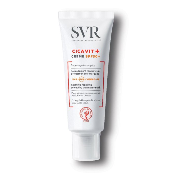 SVR Cicavit+ Crema Lenitiva Riparatrice SPF 50+ 40 ml