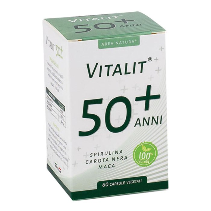 Abea Natura Vitalit 50 + Anni Integratore Alimentare, 60 capsule
