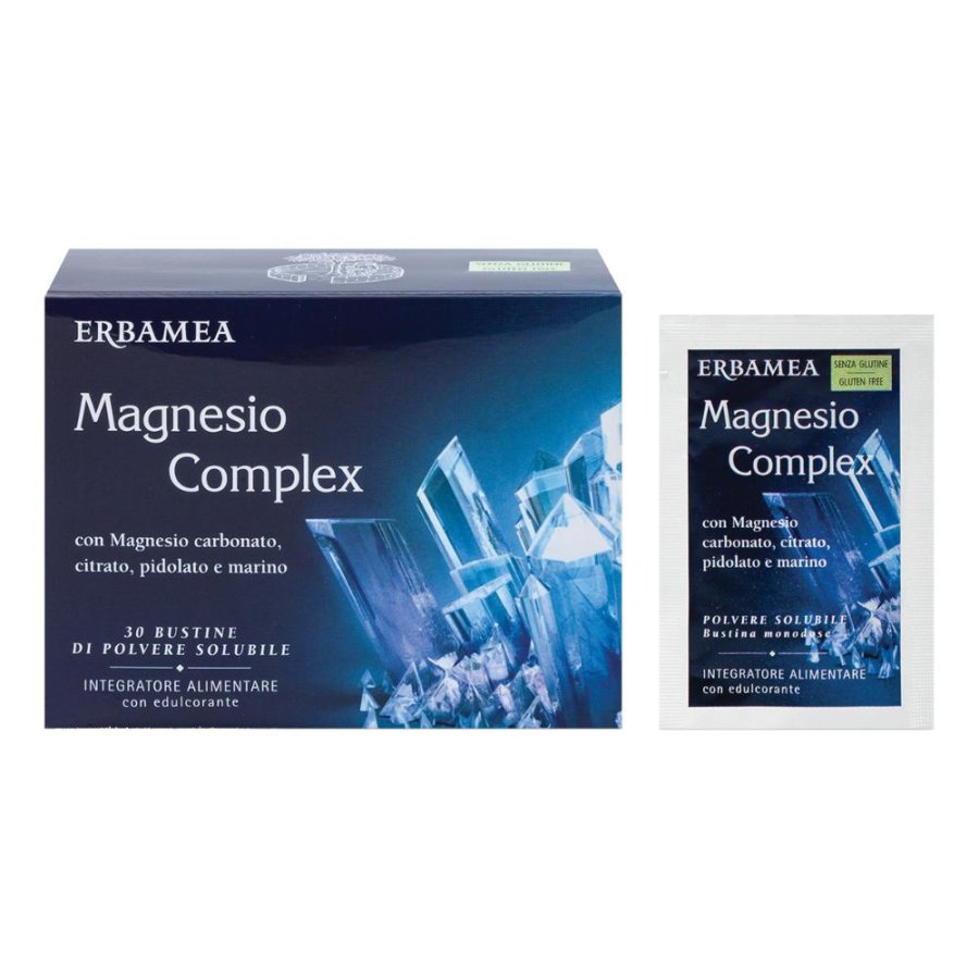 Erbamea Magnesio Complex Integratore Alimentare 30 Bustine Erbamea Magnesio Complex Integratore Alimentare 30 Bustine