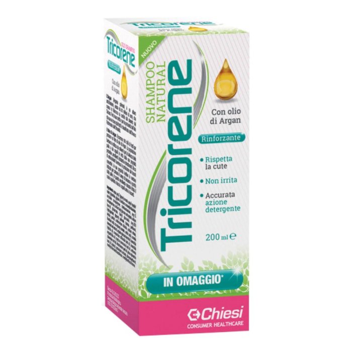 Tricorene Shampoo Natural con olio di Argan  210 Ml