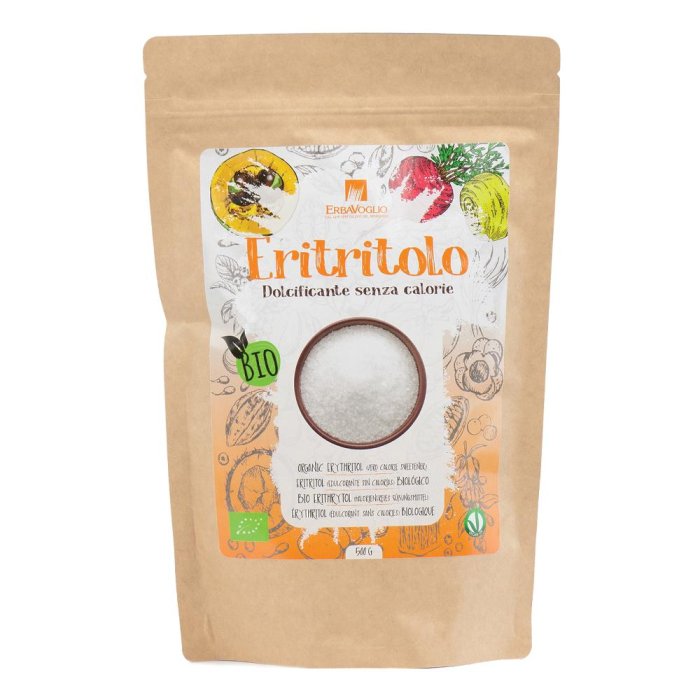 Erbavoglio Production Eritritolo Bio 500 G