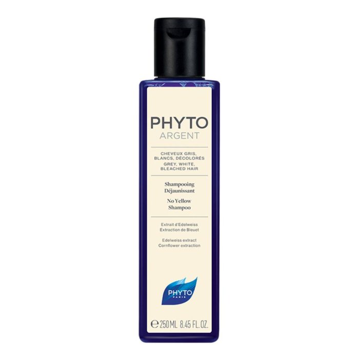 Phyto Capelli Sani e Splendenti Phytoargent Shampoo Anti-Ingiallimento Capelli Bianchi 250 ml