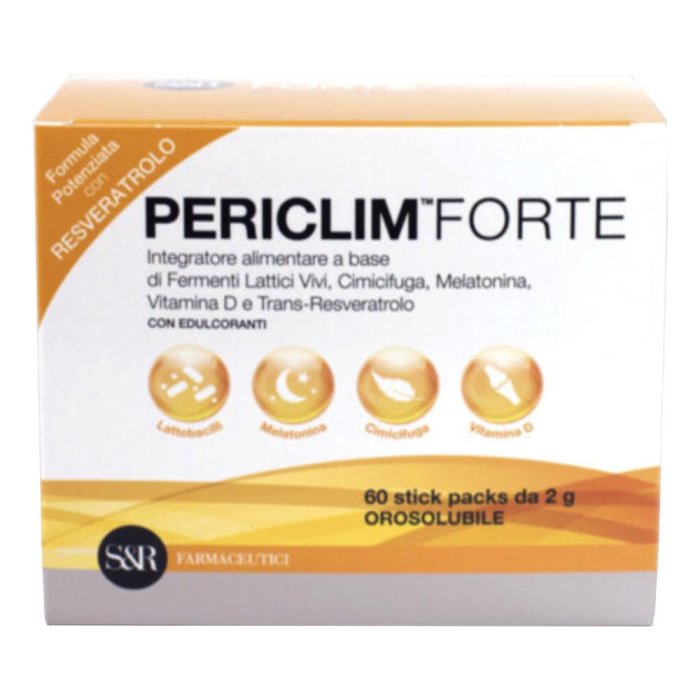 Periclim Forte Integratore Alimentare Fermenti Lattici, 60Stick