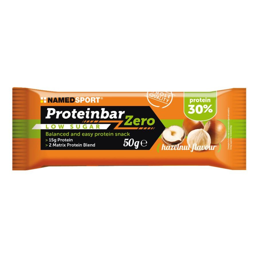 Named Sport Barretta Proteinbar Zero Hazelnut 50g Named Sport Barretta Proteinbar Zero Hazelnut 50g