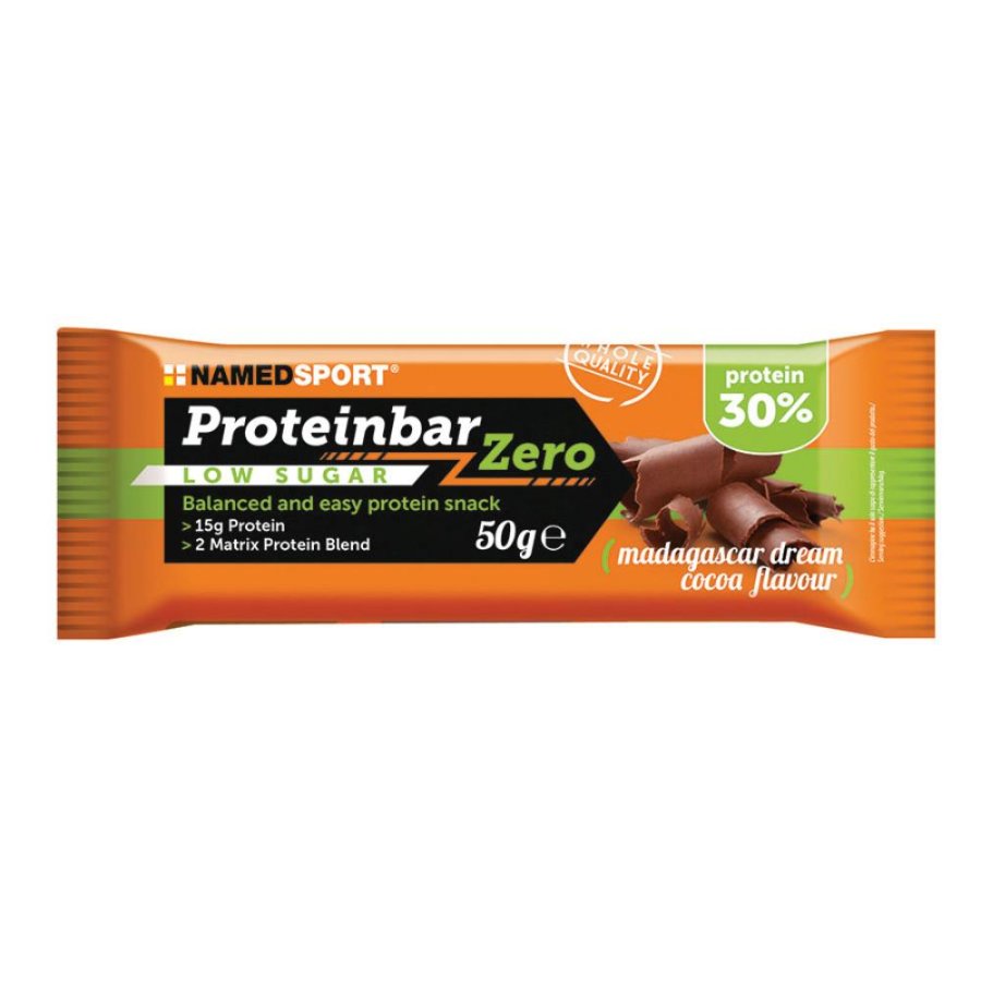 Named Sport Proteinbar Zero - Barretta Proteica Madagascar Dream Cocoa 50g