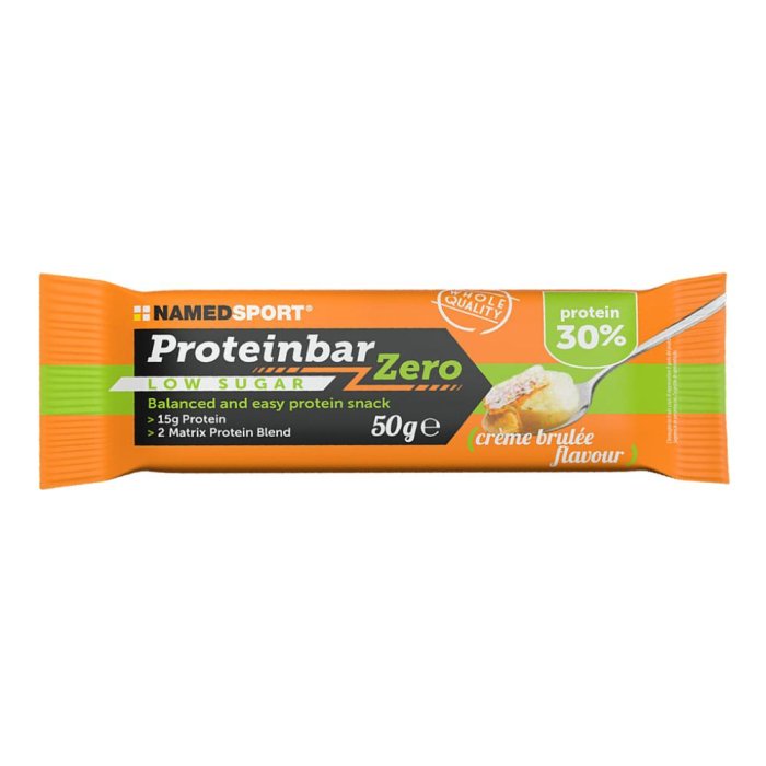 Named Sport Proteinbar Zero - Barretta Proteica Gusto Creme Brulee 50g