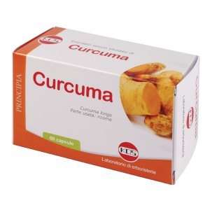 Curcuma ES 60 capsule Kos - integratore con estratto secco di curcuma per funzione digestiva e antiossidante