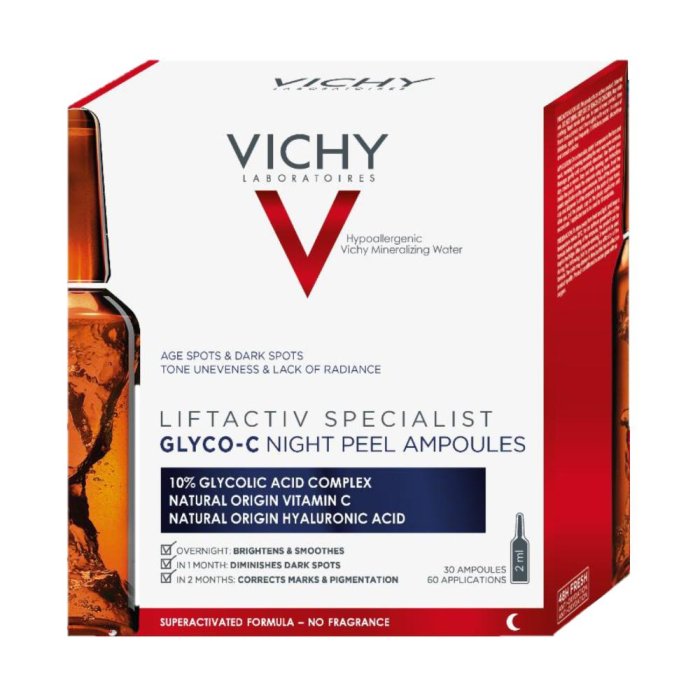 Vichy Innovazione Anti-Età Liftactiv Specialist Glyco C Trattamento Anti-Macchie 30 Ampolle 2 ml
