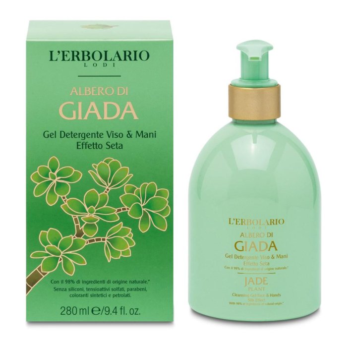 Albero di Giada gel detergente viso - gel detergente viso delicato per pelli sensibili