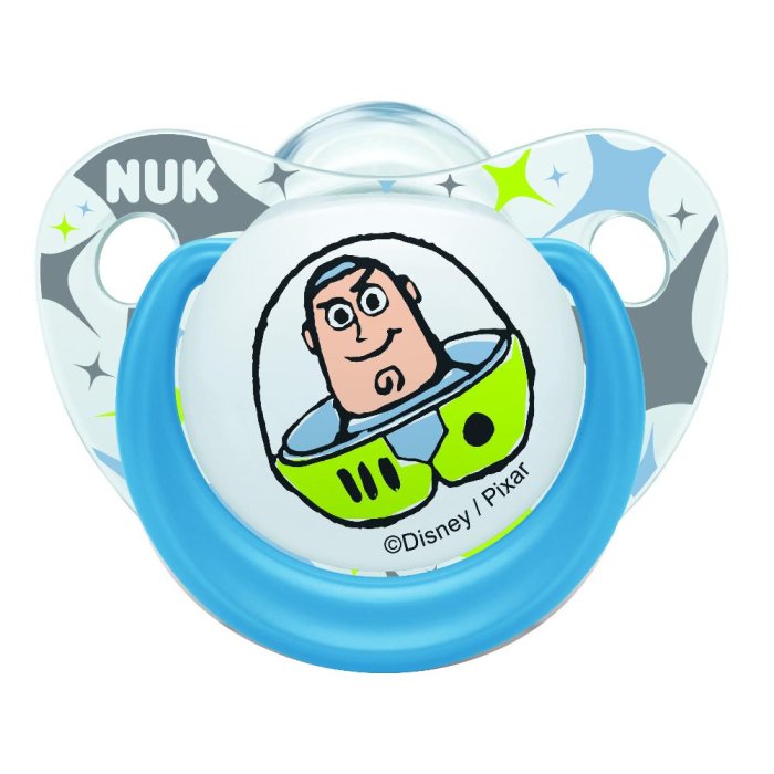 Nuk succhietto Toy Story silicone 6-18 mesi - succhietto ortodontico Disney