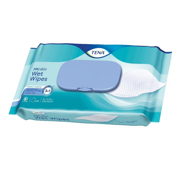 Tena ProSkin - Wet Wipes Salviettine Umidificate Detergenti 48 salviette
