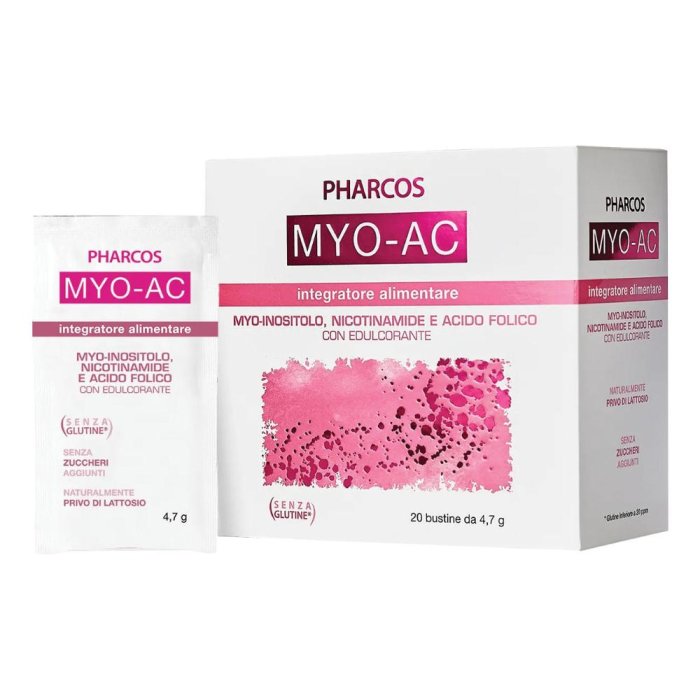 Myo-Ac integratore per acne PCOS 20 bustine