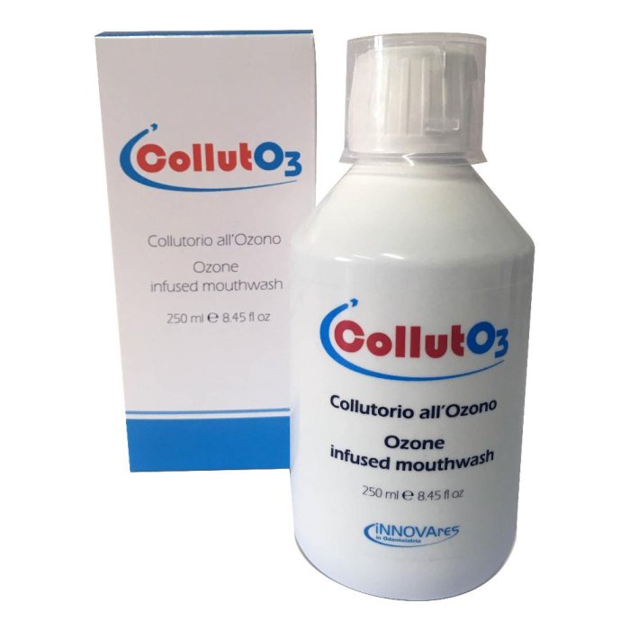 Colluto 3  Collutorio Ozono 250 Ml  250  Ml prodotto per l'igiene orale quotidiana e la protezione di denti e gengive
