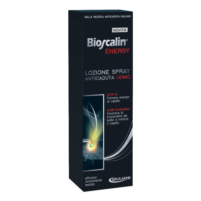 Bioscalin Energy lozione spray anticaduta uomo capelli