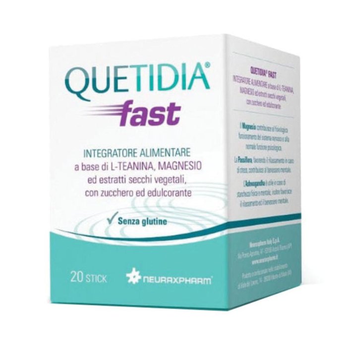 Quetidia Fast Integratore Alimentare 20 Stick