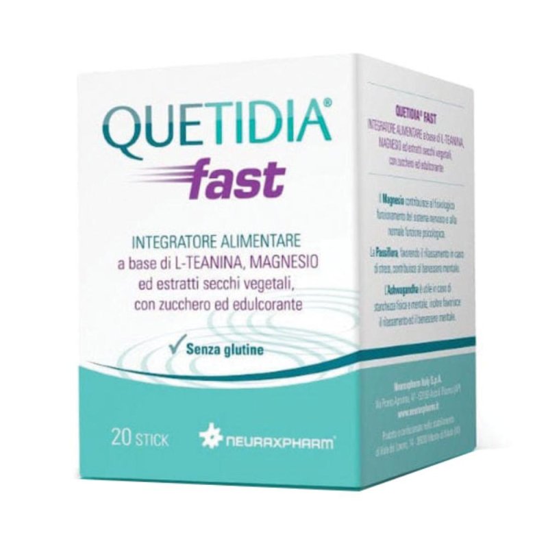 Quetidia Fast Integratore Alimentare 20 Stick