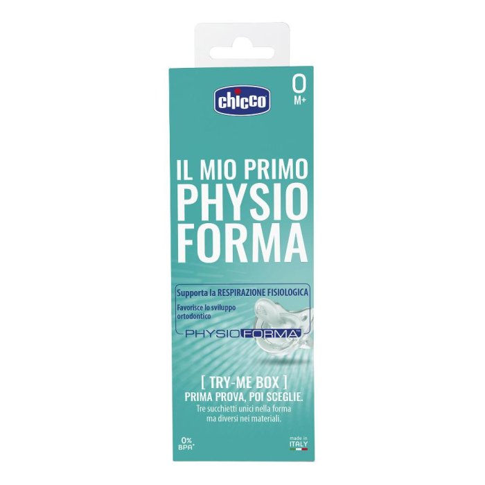 Chicco Artsana Il Mio Primo PhysioForma Succhietto Try Me Box 0m+ 3 pezzi