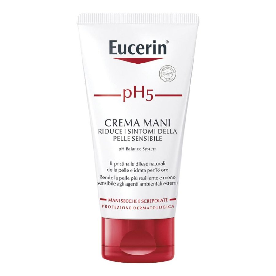 Eucerin Ph5 Crema Mani Secche E Screpolate Pelle Sensibile 75 Ml Eucerin Ph5 Crema Mani Secche E Screpolate Pelle Sensibile 75 Ml
