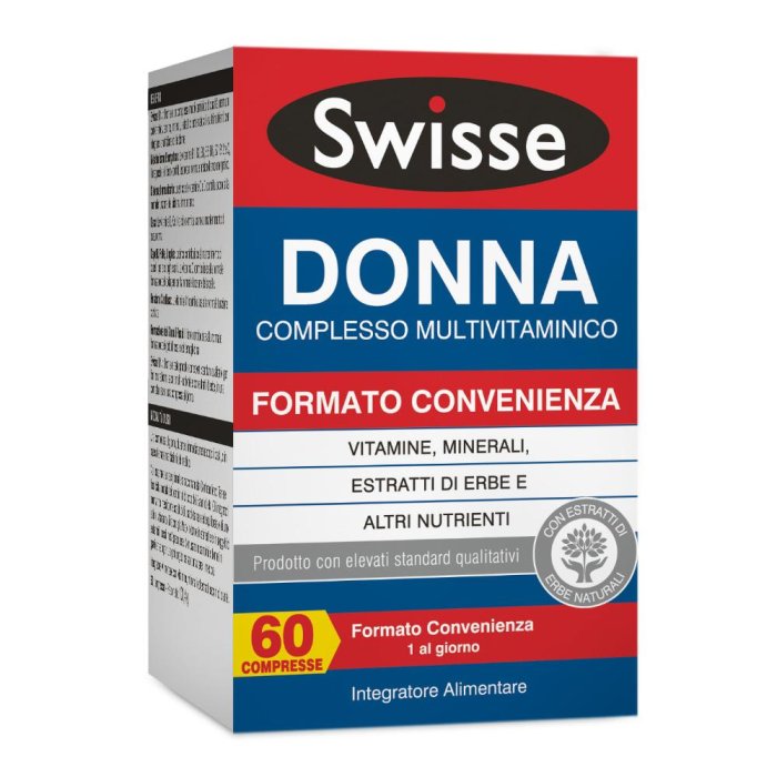 Health And Happines (h&h) It. Swisse Donna Multivitaminico 60 Compresse