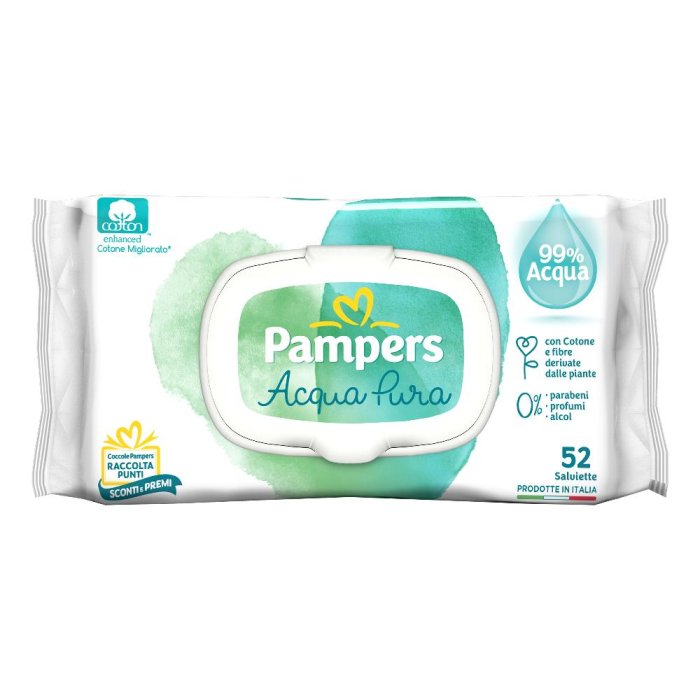 Fater Wipes Pampers Naturello 52 Salviette