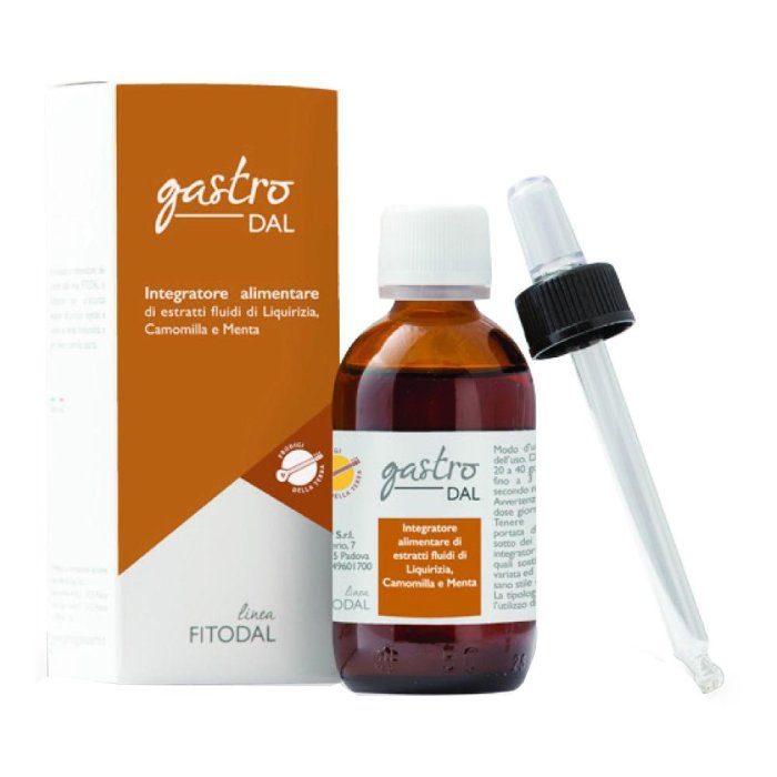 Gastrodal Gocce 50 ml Integratore per la Funzione Digestiva al Gusto Menta