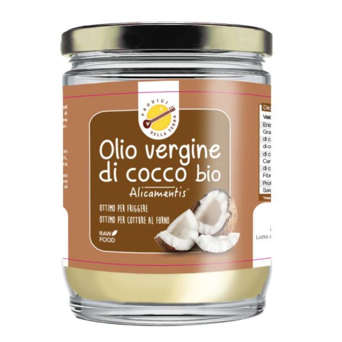 Olio di Cocco Vergine Biologico 500 ml Puro e Naturale per Cucina e Cosmesi