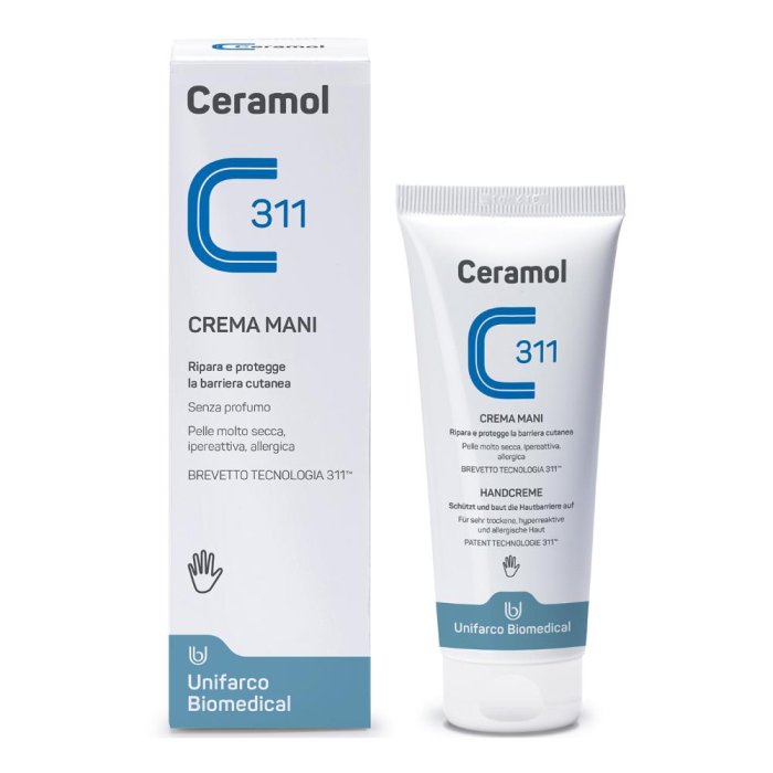 Ceramol 311 crema mani riparatrice e protettiva 100 ml